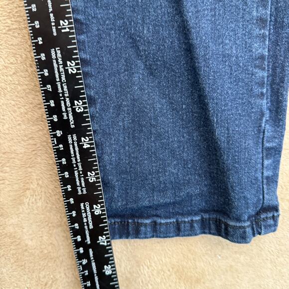 Kenneth Cole Jeans Mens 30x30 Blue Denim Slim Fit Stretch Straight Classic - Picture 8 of 13